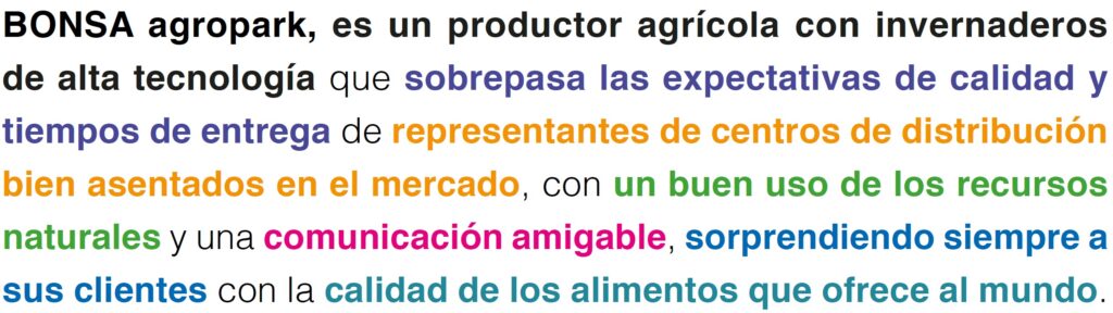Concepto de marca Bonsa